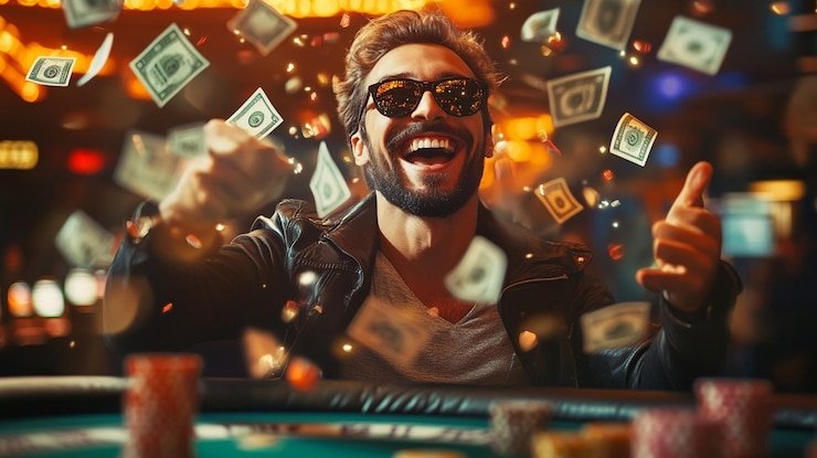 Antarmuka aplikasi mobile summertimesaga menampilkan pasar Liga 1 dan opsi deposit DANA